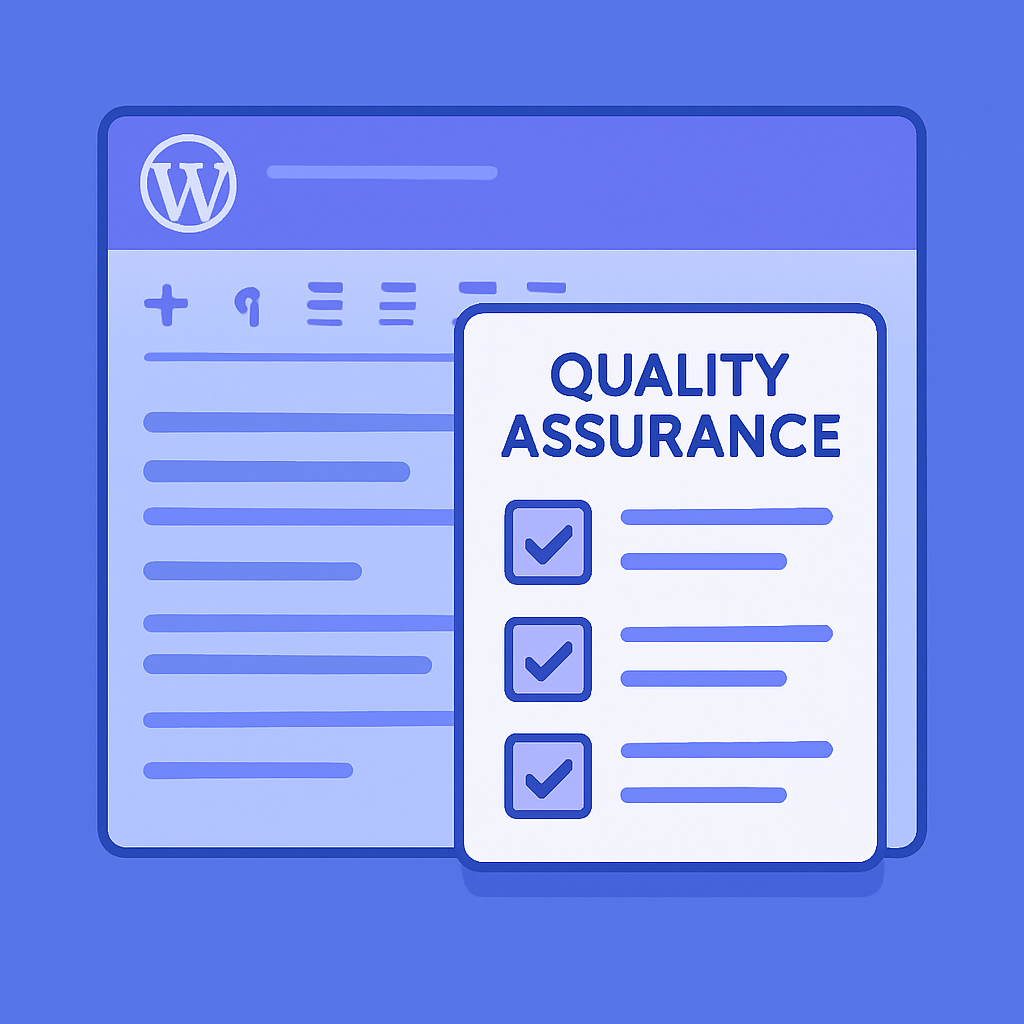 WordPress Content QA Checklist Before You Hit Publish
